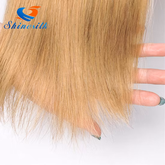 Peruvian Straight Virgin Hair Ombre Blonde 1b/27 Hair Weft Straight Human Hair Weave