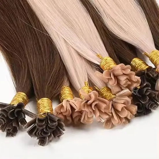 Estensioni vergini russe dei capelli umani Remy