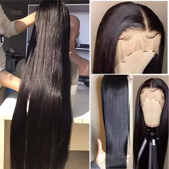 Capelli umani grezzi, capelli indiani, chiusura dritta e frontale