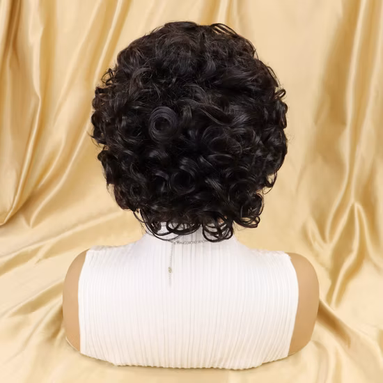 Capelli umani indiani brasiliani completamente realizzati a macchina 8